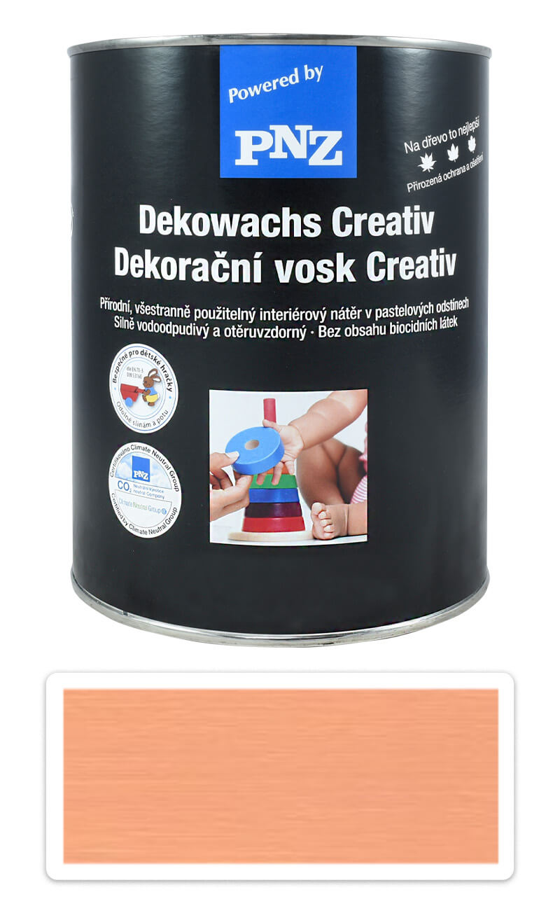 PNZ Dekorační vosk Creativ 2.5 l Korálový