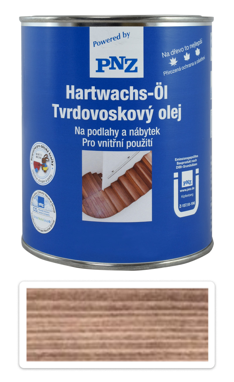 PNZ Tvrdovoskový olej barevný 0.75 l Terra