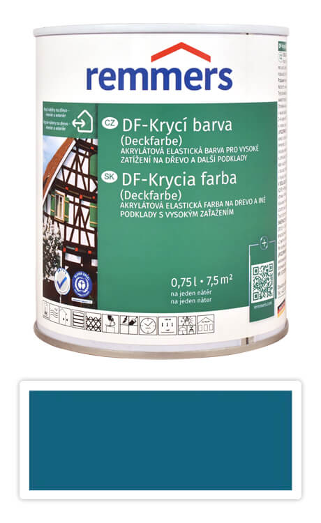 REMMERS DF - Krycí barva 0.75 l Friesenblau / Modrá