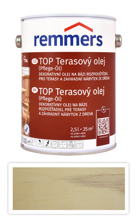 REMMERS TOP Terasový olej na bázi rozpouštědel 2.5 l Bezbarvý