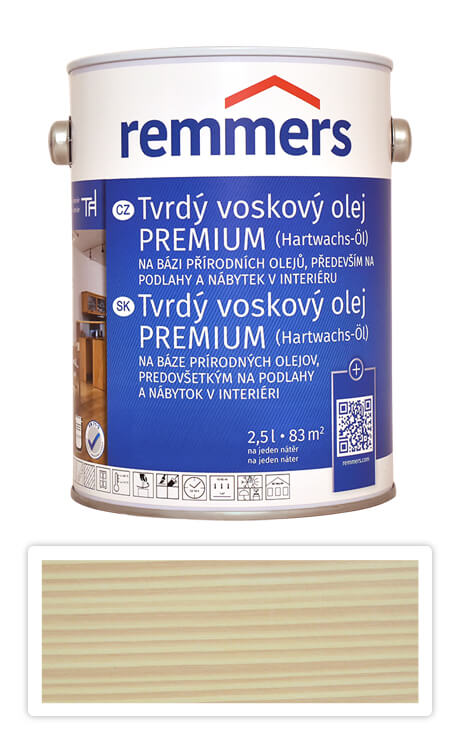 REMMERS Tvrdý voskový olej PREMIUM 2.5 l Hemlock