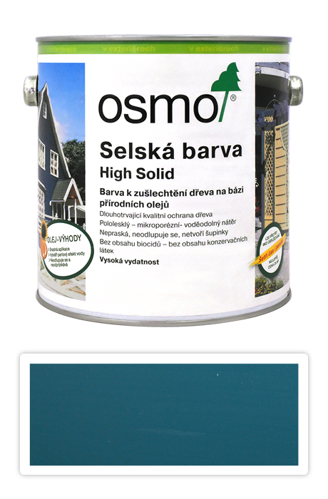 Selská barva OSMO 2.5l Labrador modrá 2501