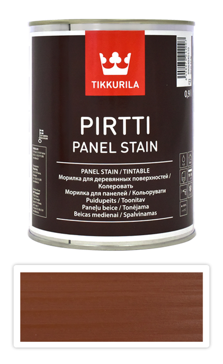 TIKKURILA Pirtti - vodou ředitelné mořidlo na dřevo v interiéru 0.9 l Mänty 5055