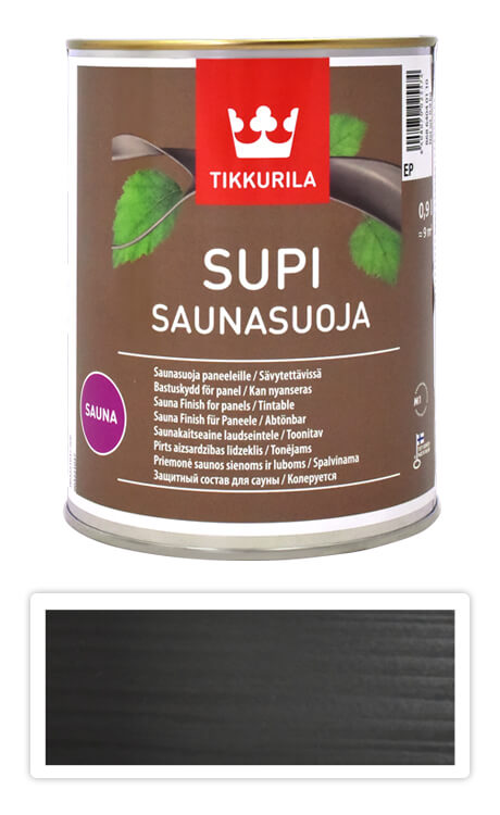 TIKKURILA Supi Sauna Finish - akrylátový lak do sauny 0.9 l Turve 5088