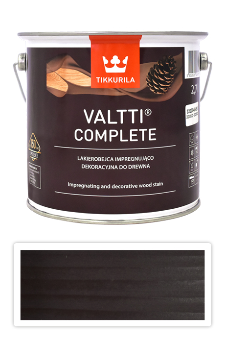 TIKKURILA Valtti Complete - matná tenkovrstvá lazura s ochranou proti UV záření 2.7 l Kanto 5077