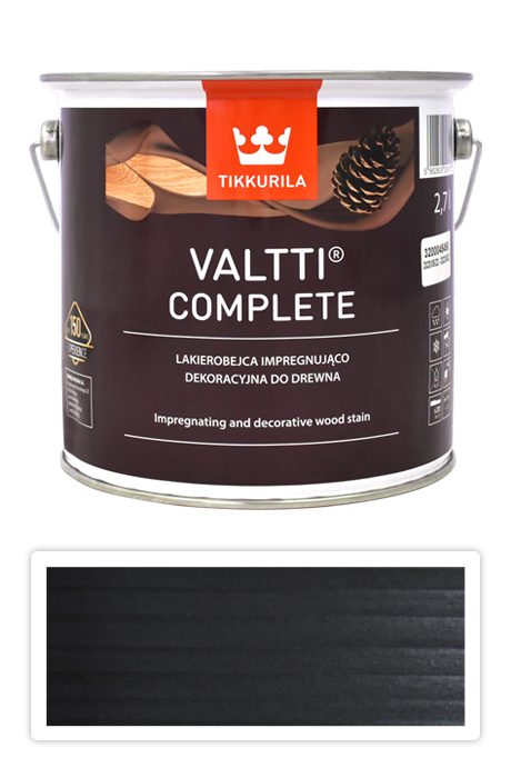 TIKKURILA Valtti Complete - matná tenkovrstvá lazura s ochranou proti UV záření 2.7 l Kataja 5078