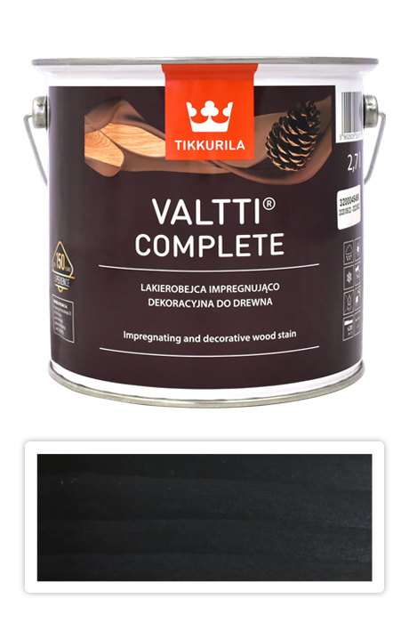 TIKKURILA Valtti Complete - matná tenkovrstvá lazura s ochranou proti UV záření 2.7 l Kuusi 5079