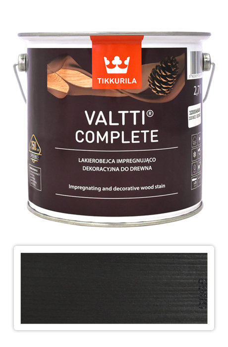 TIKKURILA Valtti Complete - matná tenkovrstvá lazura s ochranou proti UV záření 2.7 l Siimes 5069