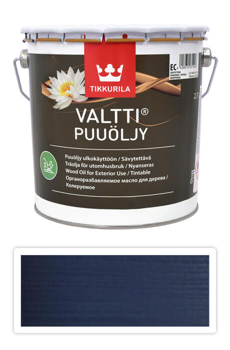 TIKKURILA Valtti wood oil - olej na terasy a nábytek 2.7 l Ilta 5085