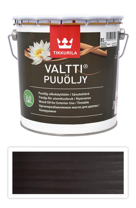 TIKKURILA Valtti wood oil - olej na terasy a nábytek 2.7 l Kanto 5077