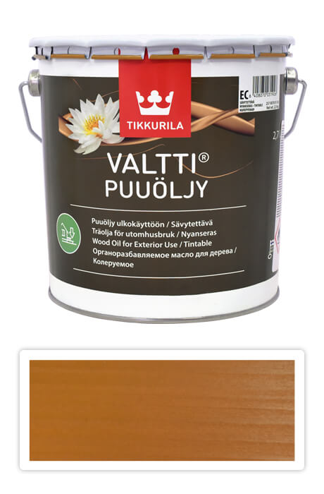 TIKKURILA Valtti wood oil - olej na terasy a nábytek 2.7 l Mesi 5050