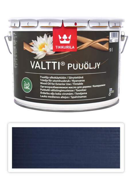 TIKKURILA Valtti wood oil - olej na terasy a nábytek 9 l Ilta 5085