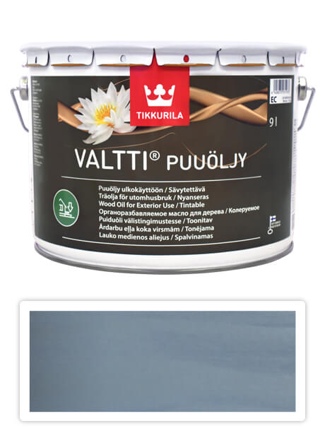 TIKKURILA Valtti wood oil - olej na terasy a nábytek 9 l Kajo 5084