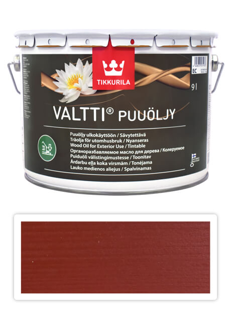 TIKKURILA Valtti wood oil - olej na terasy a nábytek 9 l Marja 5059