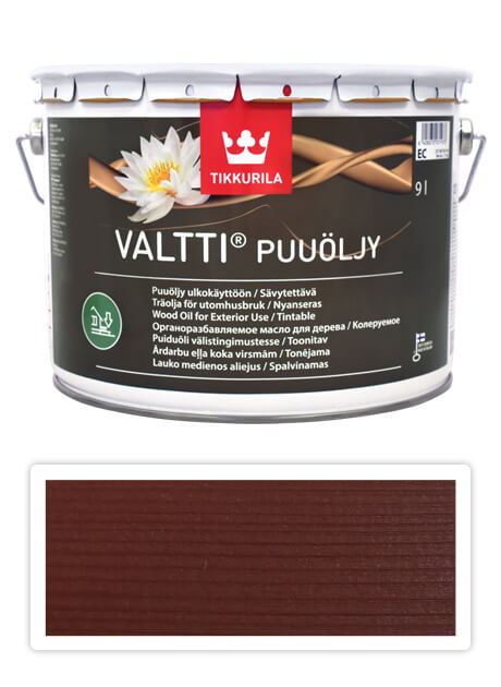 TIKKURILA Valtti wood oil - olej na terasy a nábytek 9 l Orava 5057