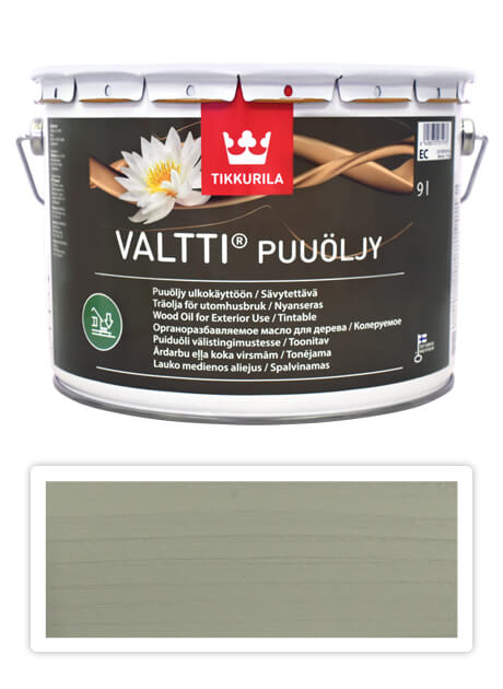 TIKKURILA Valtti wood oil - olej na terasy a nábytek 9 l Tuohi 5062