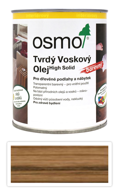 Tvrdý voskový olej OSMO barevný 0