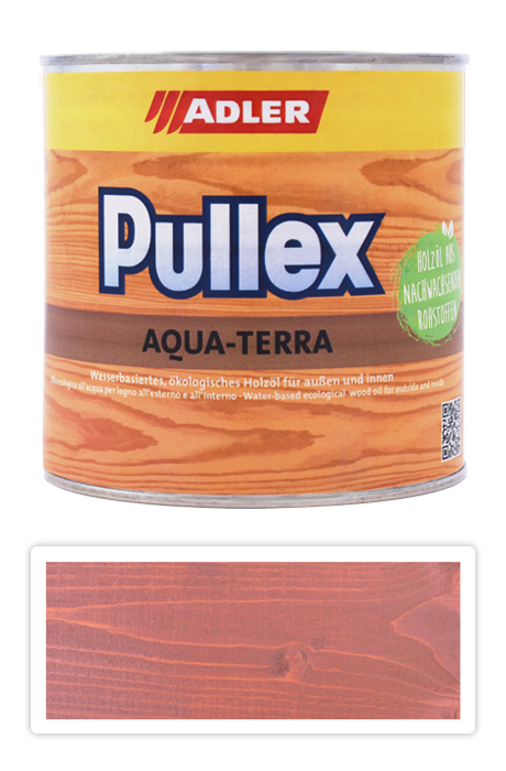 ADLER Pullex Aqua Terra - ekologický olej 0.75 l Hnědá RAL 8004