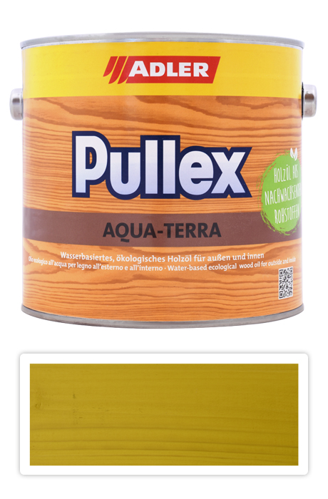 ADLER Pullex Aqua Terra - ekologický olej 2.5 l Žlutá RAL 1023