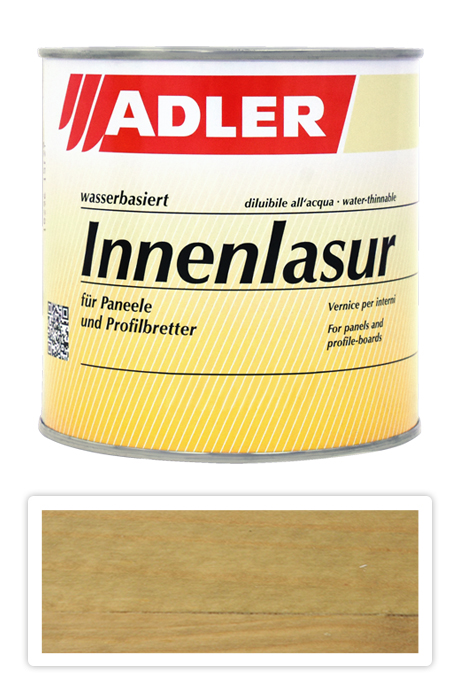 ADLER Innenlasur UV 100 - přírodní lazura na dřevo pro interiéry 0.75 l Luftschloss ST 13/4