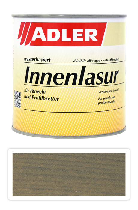 ADLER Innenlasur - vodou ředitelná lazura na dřevo pro interiéry 0.75 l Matrix ST 04/4