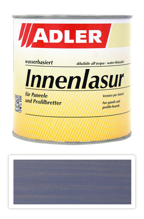 ADLER Innenlasur - vodou ředitelná lazura na dřevo pro interiéry 0.75 l Wasserkraft LW 16/4