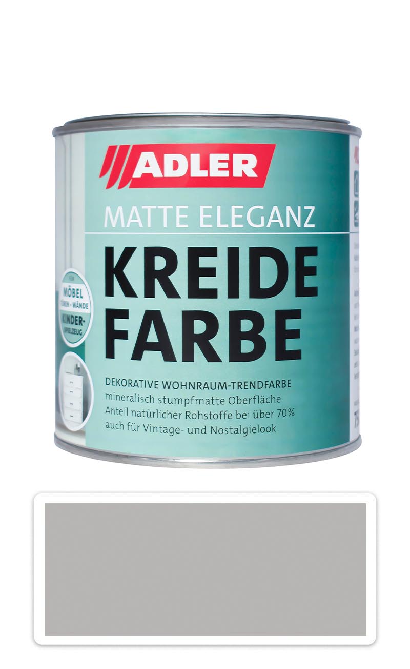 ADLER Kreidefarbe - univerzální vodou ředitelná křídová barva do interiéru 0.75 l Herzgespann