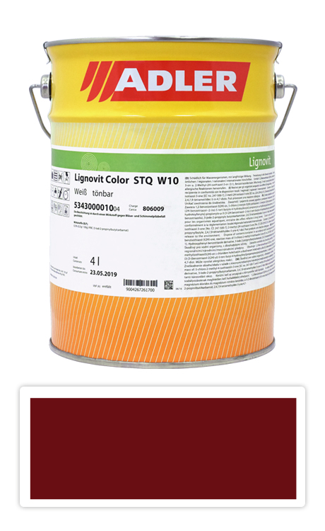 ADLER Lignovit Color 4l Purpurrot RAL 3004