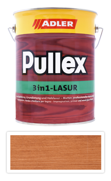 ADLER Pullex 3in1 Lasur - tenkovrstvá impregnační lazura 4.5 l Borovice