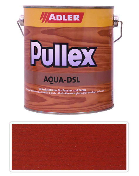 ADLER Pullex Aqua DSL - vodou ředitelná lazura na dřevo 2.5 l Ara ST 08/5