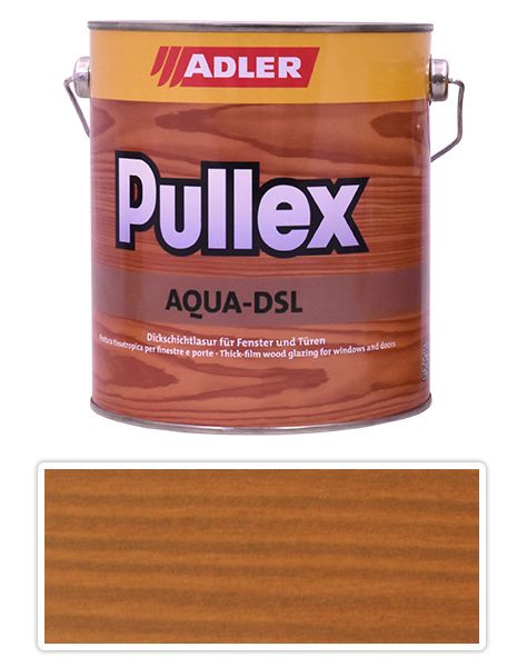 ADLER Pullex Aqua DSL - vodou ředitelná lazura na dřevo 2.5 l Dimension ST 02/1