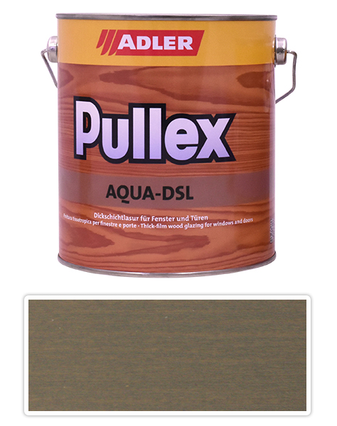 ADLER Pullex Aqua DSL - vodou ředitelná lazura na dřevo 2.5 l Kanguru ST 05/3