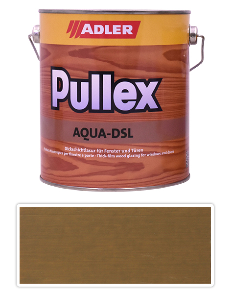 ADLER Pullex Aqua DSL - vodou ředitelná lazura na dřevo 2.5 l Landstreicher LW 08/5