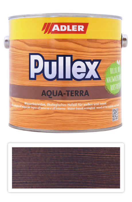 ADLER Pullex Aqua Terra - ekologický olej 2.5 l Palisander 50050