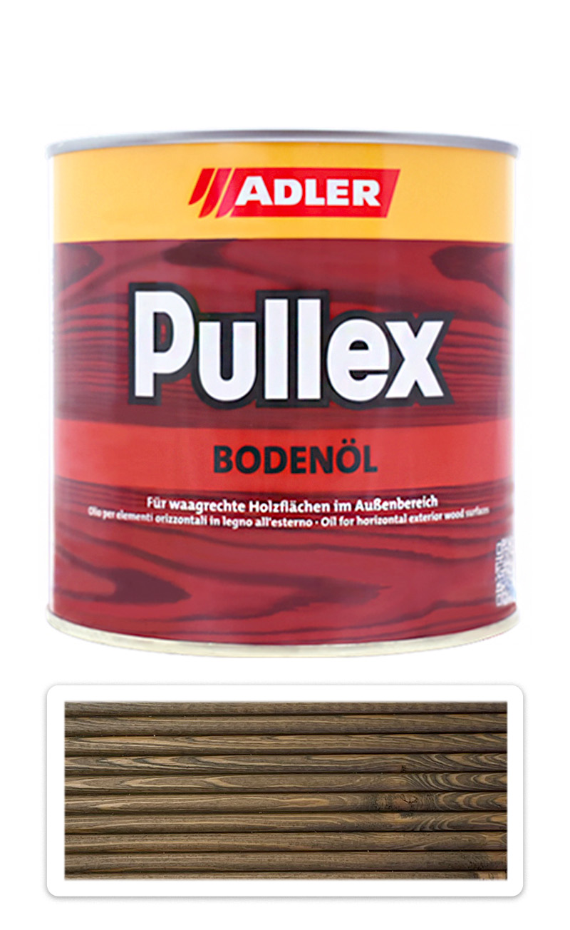 ADLER Pullex Bodenöl - terasový olej 0.75 l Antická hnědá