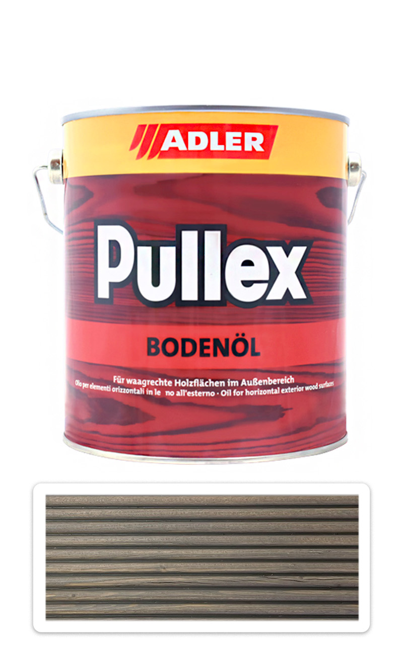 ADLER Pullex Bodenöl - terasový olej 2.5 l Šedý