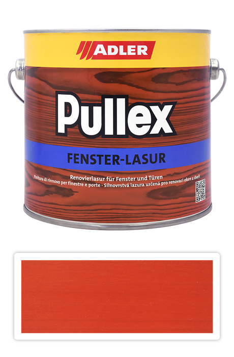 ADLER Pullex Fenster Lasur Style Wood - Classic Style 2.5l Chilli