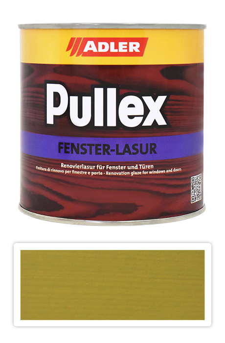 ADLER Pullex Fenster Lasur - renovační lazura na okna a dveře 0.75 l Eierlikör LW 08/4