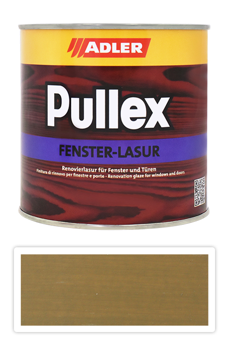 ADLER Pullex Fenster Lasur - renovační lazura na okna a dveře 0.75 l Ranger LW 05/2