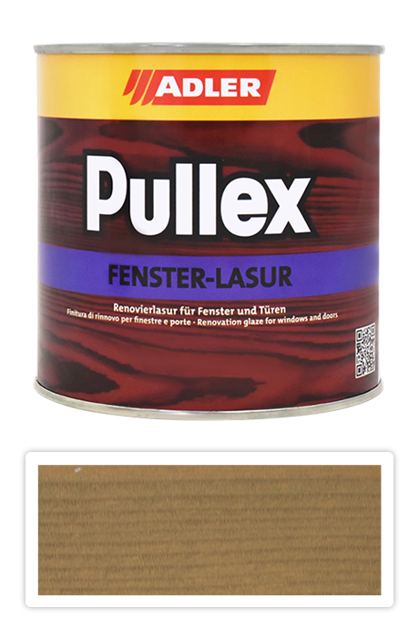 ADLER Pullex Fenster Lasur - renovační lazura na okna a dveře 0.75 l Rennmaus ST 05/1