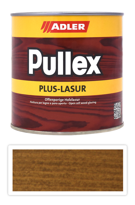 ADLER Pullex Plus Lasur - lazura na ochranu dřeva v exteriéru 0.75 l Cedr LW 02/2