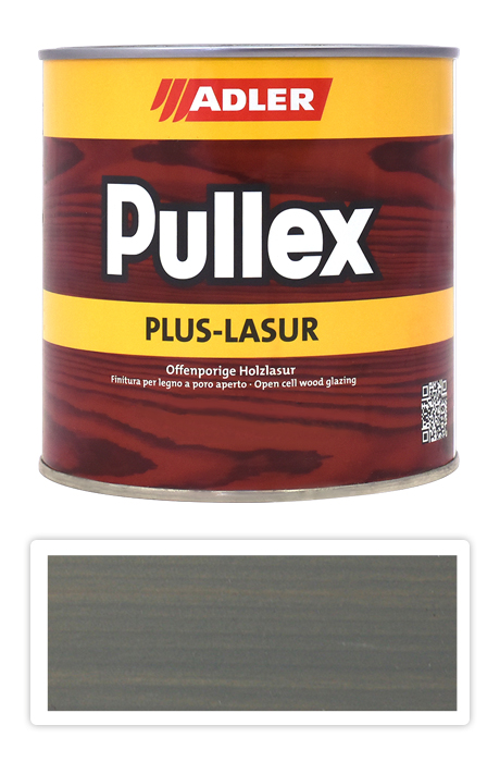 ADLER Pullex Plus Lasur - lazura na ochranu dřeva v exteriéru 0.75 l Kaserne LW 06/3