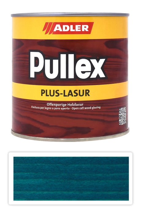 ADLER Pullex Plus Lasur - lazura na ochranu dřeva v exteriéru 0.75 l Kolibri ST 07/4