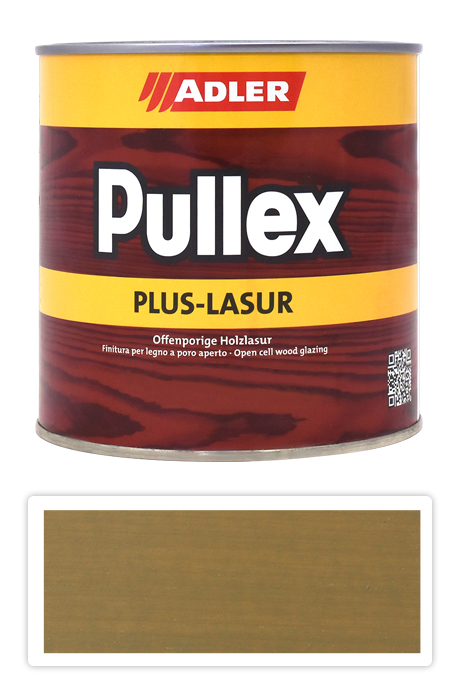 ADLER Pullex Plus Lasur - lazura na ochranu dřeva v exteriéru 0.75 l Ranger LW 05/2