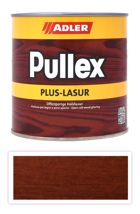 ADLER Pullex Plus Lasur - lazura na ochranu dřeva v exteriéru 0.75 l Teak LW 01/5