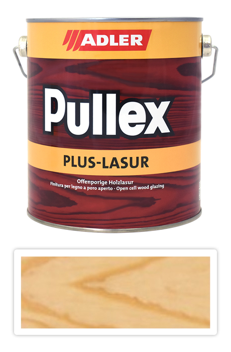 ADLER Pullex Plus Lasur - lazura na ochranu dřeva v exteriéru 2.5 l Bezbarvá 50330