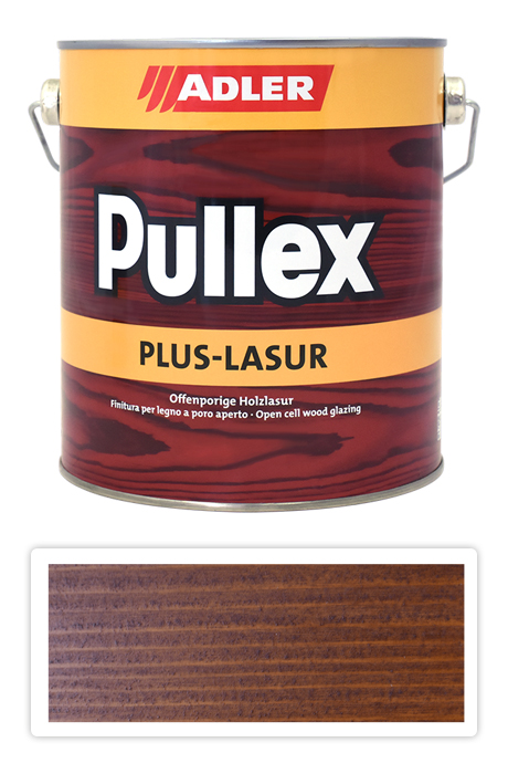 ADLER Pullex Plus Lasur - lazura na ochranu dřeva v exteriéru 2.5 l Ořech LW 02/3