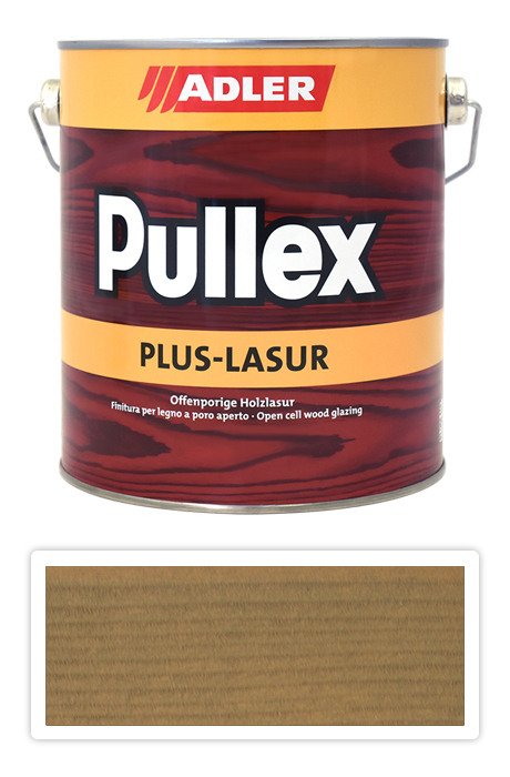 ADLER Pullex Plus Lasur - lazura na ochranu dřeva v exteriéru 2.5 l Rennmaus ST 05/1