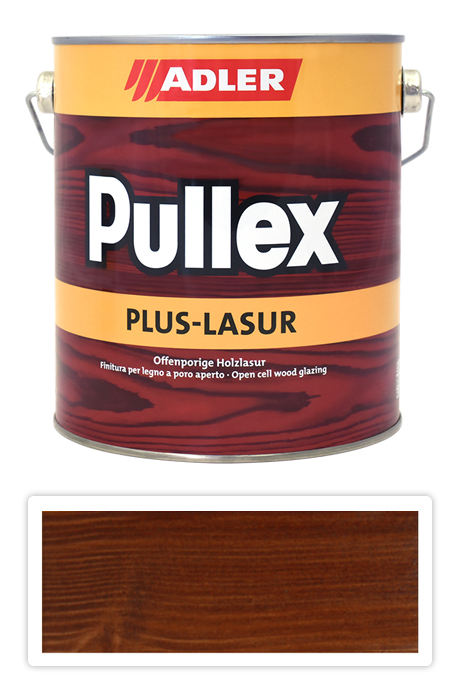 ADLER Pullex Plus Lasur - lazura na ochranu dřeva v exteriéru 2.5 l Teak 50319