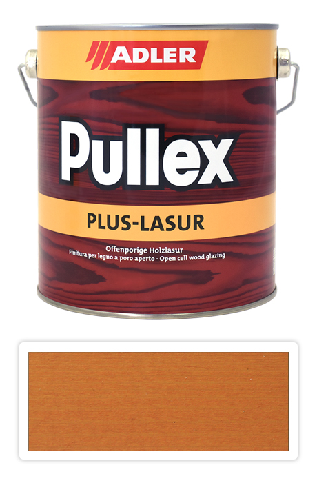 ADLER Pullex Plus Lasur - lazura na ochranu dřeva v exteriéru 2.5 l Tukan ST 08/3